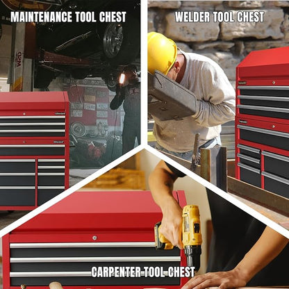 41-Inch Heavy-Duty Rolling Tool Chest Set - Image 8