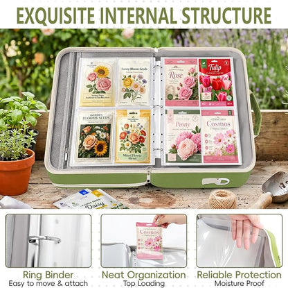 Seed Storage Organizer Binder, Seed Holder Organizer - Image 2