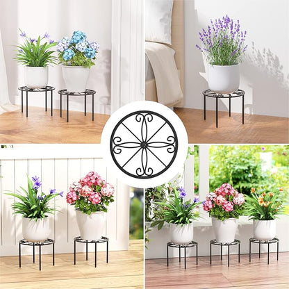 bussdis Plant Stand 1 PCS-10.2 IN Flower Pot Stand Plant Rack - Image 4