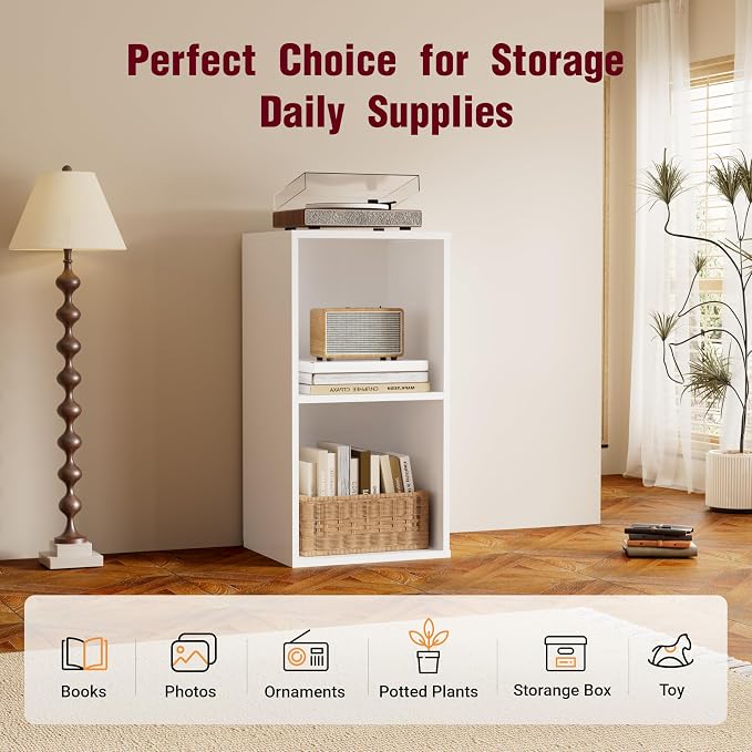 Book Shelf, Wooden Cube Storage Organizer - Image 6
