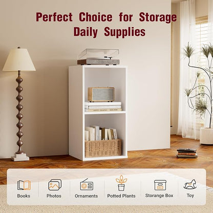 Book Shelf, Wooden Cube Storage Organizer - Image 6