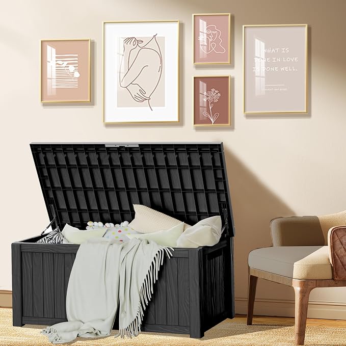 Extra-Large 150 Gallon Outdoor Chest Storage Waterproof - Image 2