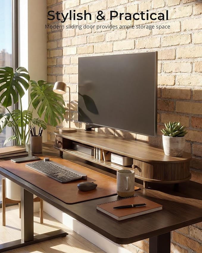 42 Inch Curved Dual Monitor Stand Riser - Image 3