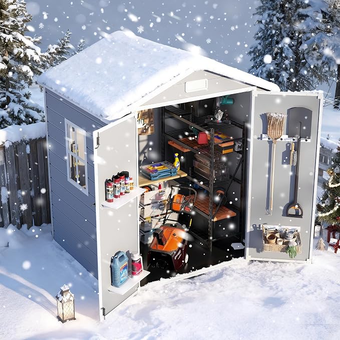 Amopatio Outdoor Storage Shed - Image 10
