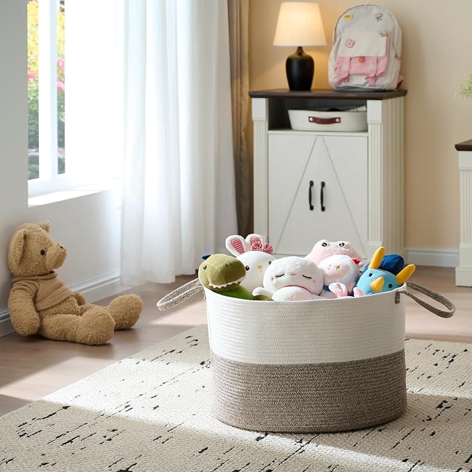 Luxury Little XXXL Nursery Storage Basket, Laundry Basket - Image 6