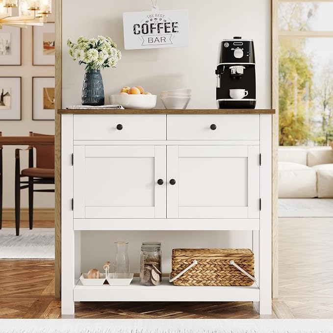 HOSTACK Farmhouse Console Table - Image 4