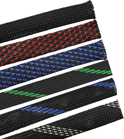 30ft PET Expandable Sleeving Wire Cable Sleeve - Image 4