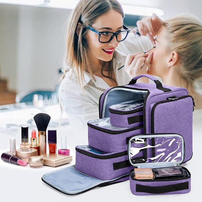 BAFASO Makeup Bag Cosmetic Bag - Image 8