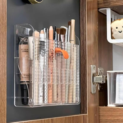 Wall-mounted Makeup Organizers, 16-Slot Eyeliner Lip Liner Organizer Holder - Image 8