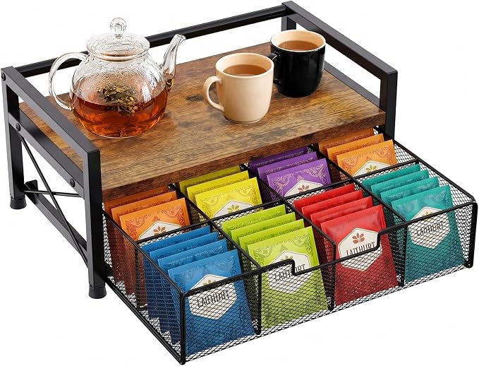 Tea Bag Organizer, Tea Organizers and Storage by Unknown