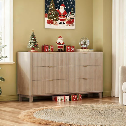 WLIVE Fluted Dresser for Bedroom - Image 4