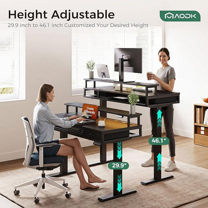 AODK Electric Standing Desk - Image 4