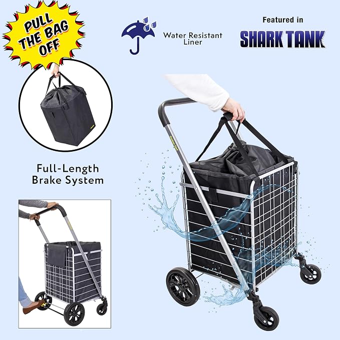 dbest Products Cruiser Cart Deluxe 2 - Image 3
