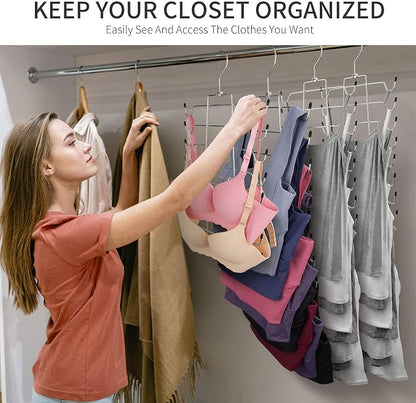 4 Pack Tank Top Hanger, Bra Organizer - Image 4