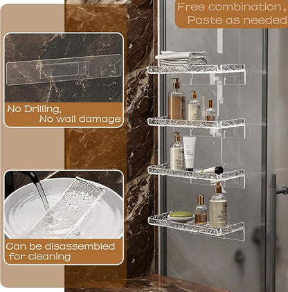 Shower Organizer, Wall Floating Shelf - Image 6