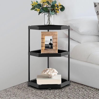 Kitchen Corner Shelf Countertop 3 Tier Bathroom Counter Organizer Cabinet - Image 6