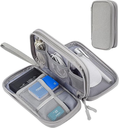 CAOODKDK Electronic Organizer Bag, Waterproof Portable Electronic Organizer - Image 2