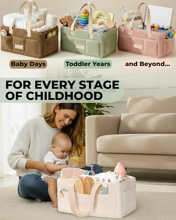 Baby Diaper Caddy Organizer - Image 5