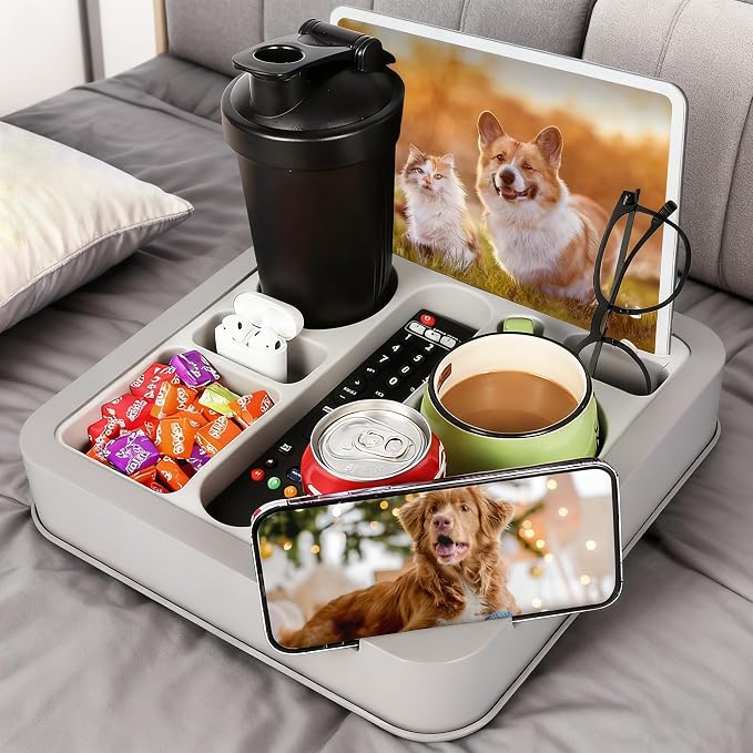 Couch Cup Holder Bed Caddy Couch Caddy Couch Tray Cup Holder by Homelife