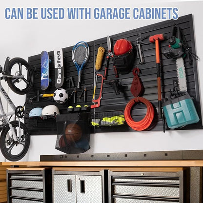 Slatwall Panels 4'x 4' Garage Slat Wall Storage Systems, Slat Wall Paneling - Image 7
