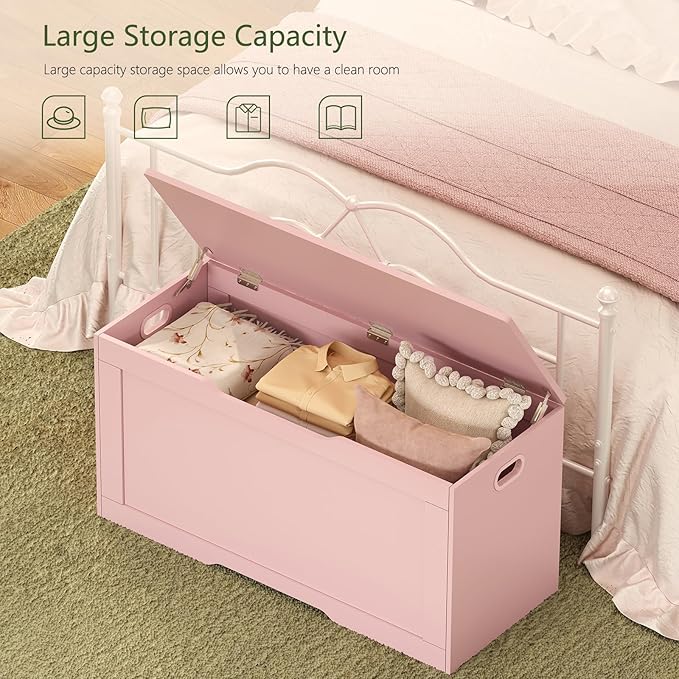 usikey 39.4” Storage Chest, Toy Box - Image 4