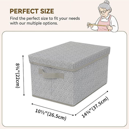 GRANNY SAYS Storage Bins with Lids, Keepsake Memory Box, Storage Basket with Lid - Image 6