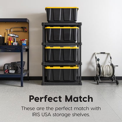 IRIS USA 2-Pack 27 Gallon Storage Bins - Image 4