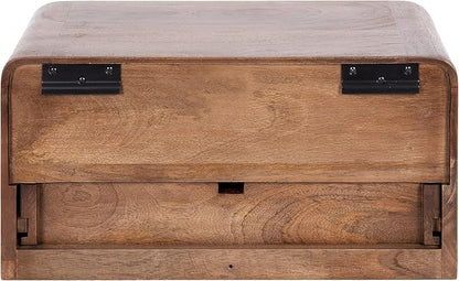 Kate and Laurel Kato Modern Wood Floating Side Table - Image 7