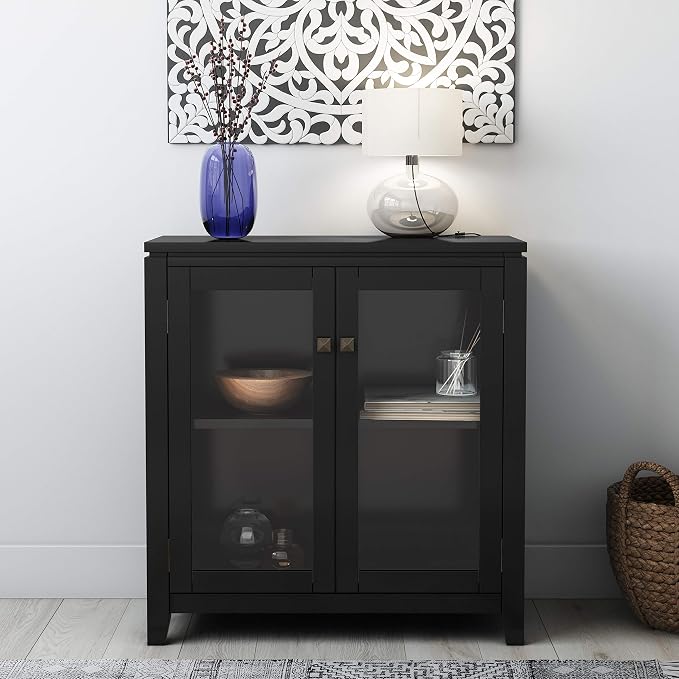 SIMPLIHOME Cosmopolitan Storage Cabinet - Image 2
