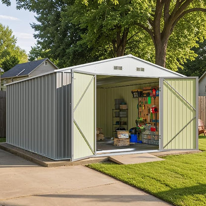 Patiowell 10 x 12 FT Outdoor Storage Shed by Patiowell