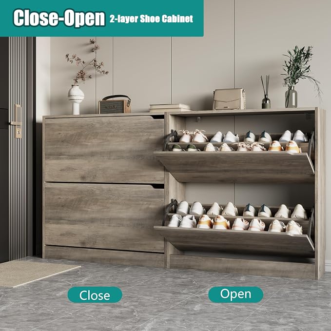 Xixini Shoe Storage Cabinet for Entryway - Image 3