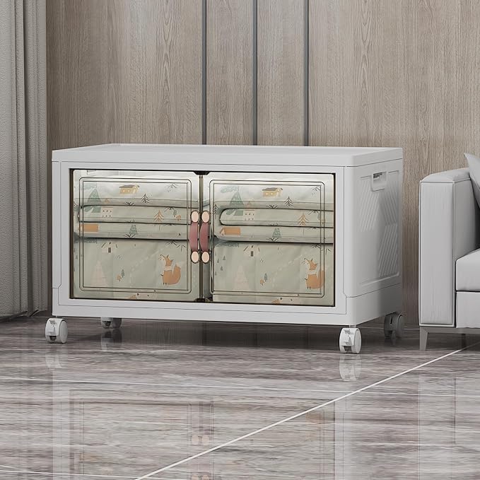 UAMFURI Stackable Storage Bins, 175QT Collapsible Drawers by UAMFURIDirect
