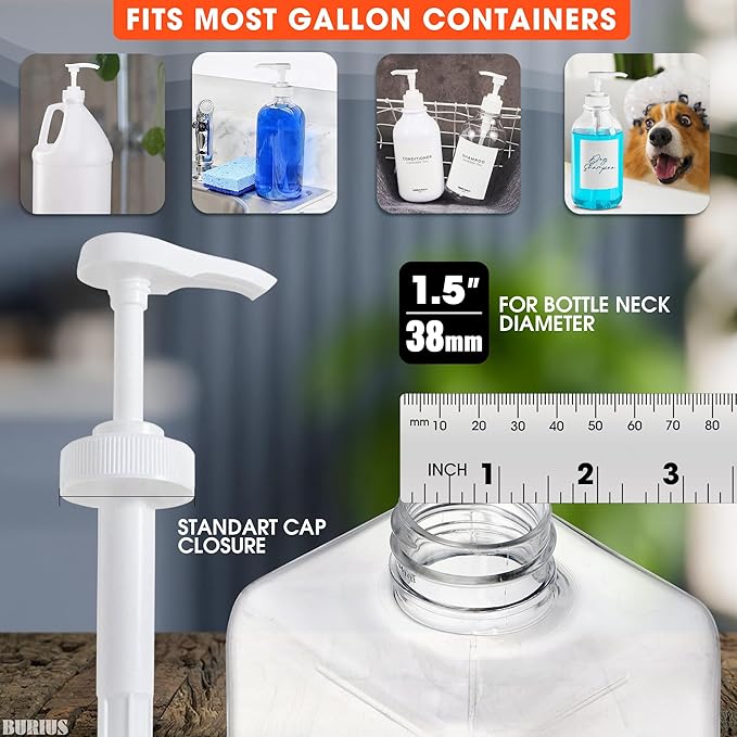 1 Gallon Pump Dispenser - Image 2