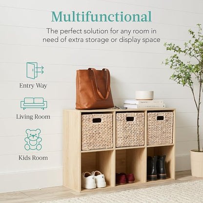 Best Choice Products 6-Cube Storage Organizer, 11in Shelf Opening, Display Shelf - Image 4