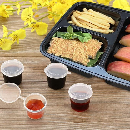 Enther Meal Prep Containers 36oz 3 Compartment - Image 3