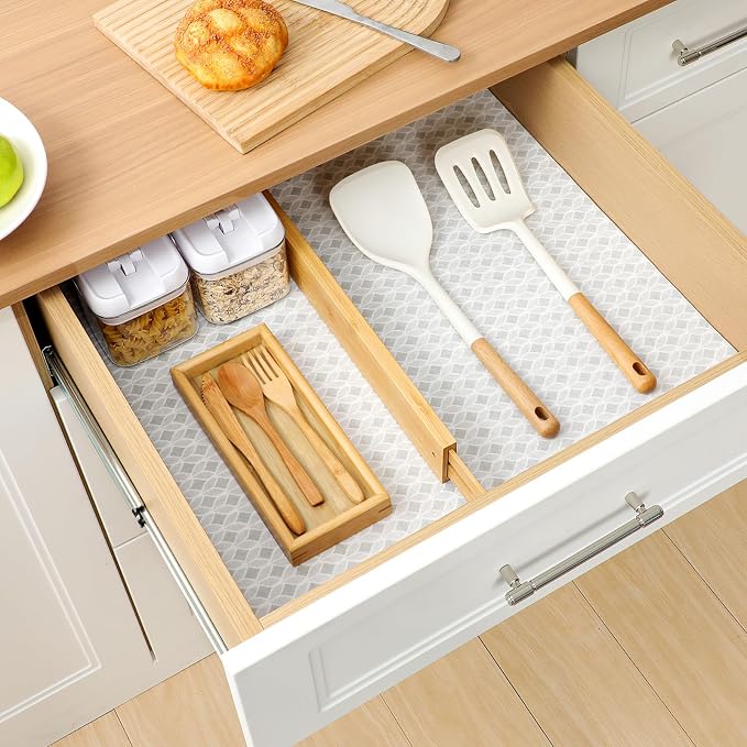Cooyes 12 PCS Refrigerator Liners, Refrigerator Shelf Liners and Mats - Image 4