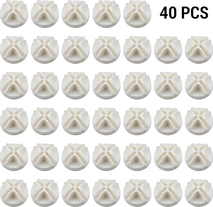 40 Pcs Wire Cube Plastic Connectors Wire Grid Cube Organizer Connectors - Image 2