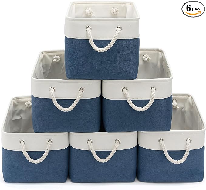 15x11x10 In Foldable Fabric Large Storage Bins by VQRTEXAStorageBasket