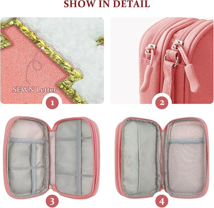 COSHAYSOO Cord Charger Organizer Travel Case Traveling Trip Gifts - Image 3