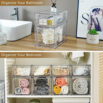 6Pack Stackable Kitchen Storage Organizer, Pantry Organizers and Storage - Image 5