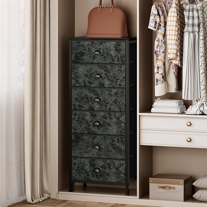 Furnulem Vertical Dresser for Bedroom, Tall Storage Tower Unit and Chest - Image 8