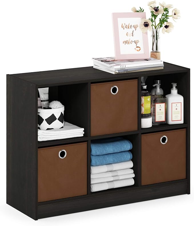 Furinno Basic 3x2 Cube Storage Bookcase Organizer by Furinno-FitsYourSpaceFitsYourBudget