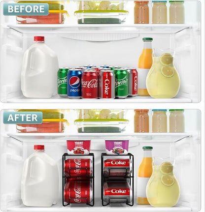 Sorbus Soda Can Rack Beverage Dispenser & Organizer - Image 6