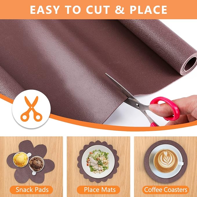WochiTV Shelf Liner for Cabinets, Drawer Non Adhesive Non Slip Foam Mat for - Image 4