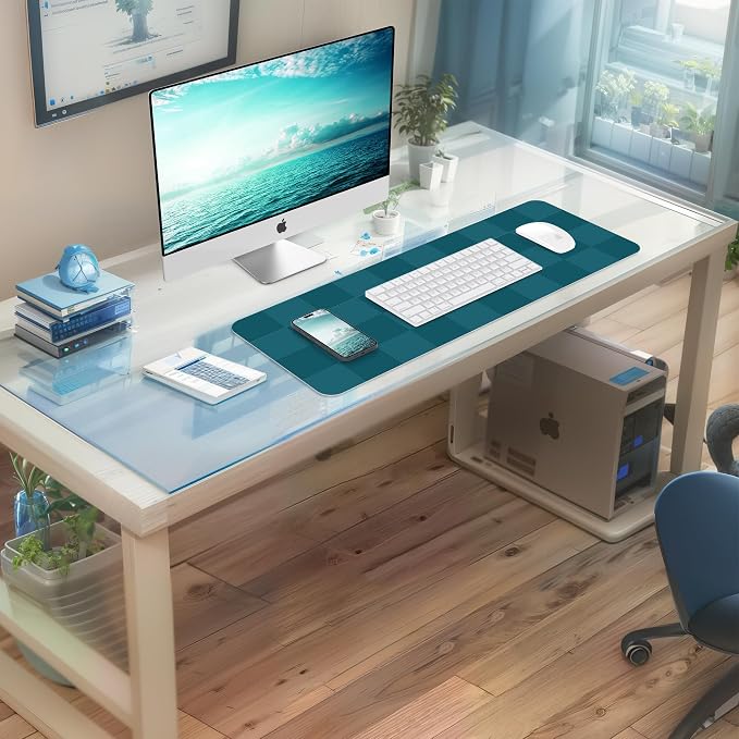 Non-Slip Desk Pad, Mouse Pad, Waterproof PU Leather Desk Protector, Large Desk - Image 6