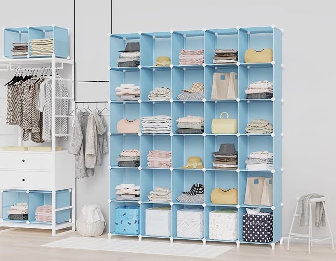 HOMIDEC Closet Organizers and Storage, 9 Cube Storage Organizer, Kids Room - Image 4