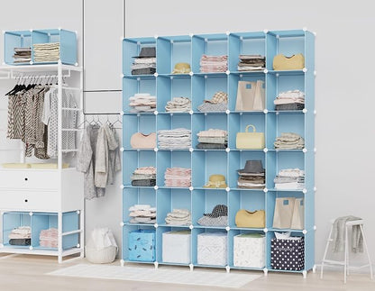 HOMIDEC Closet Organizers and Storage, 9 Cube Storage Organizer, Kids Room - Image 4