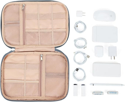 NISHEL Travel Cord Organizer Case, Tech Electronic Bag, Essentials - Image 5