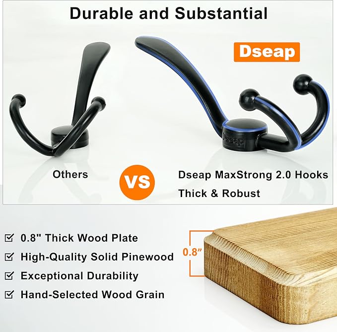 Dseap Coat Rack Wall - Image 4