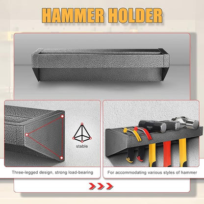 Screwdriver Organizer，Metal Screwdriver Organizers, Hammer Rack，Pliers Organizer - Image 5